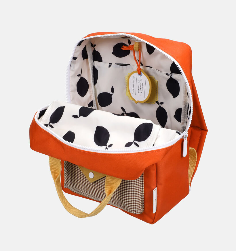 Sticky Lemon Medium Backpack Sac &agrave; dos en Orange pour filles, gar&ccedil;ons (382027)