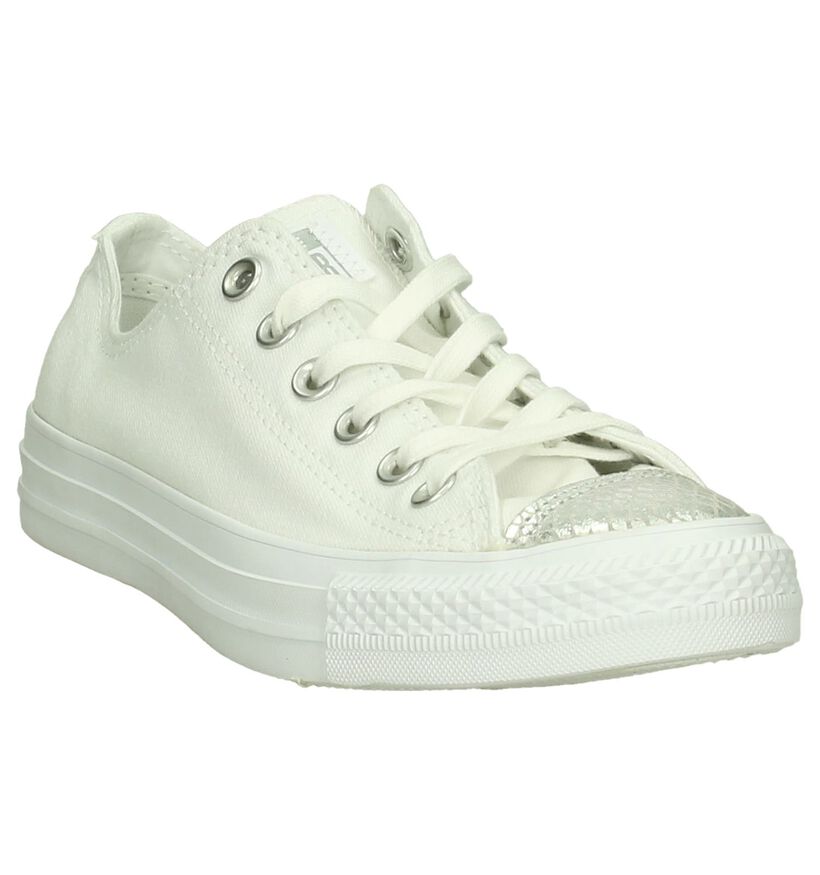 Converse Chuck Taylor AS Baskets en Beige en textile (287162)