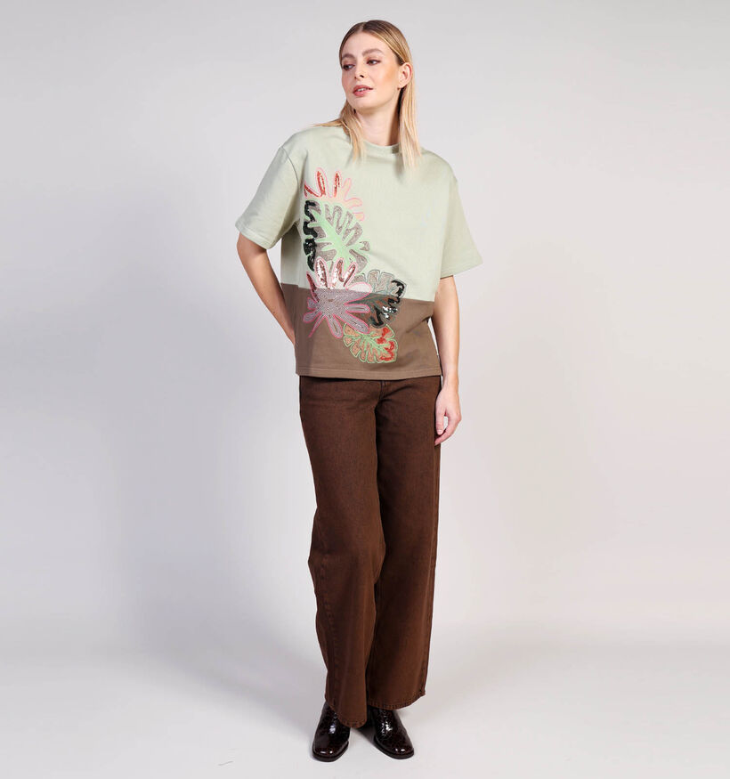 Orfeo Beau Kaki T-shirt voor dames (364327)