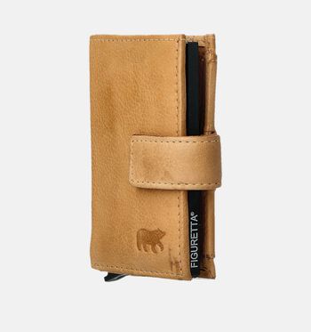 Bear Design Portemonnees Zwart/Geel/Cognac/Bruin/Rood/Groen