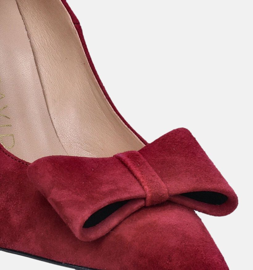 Laurent David Escarpins classiques en Bordeaux pour femmes (358618)