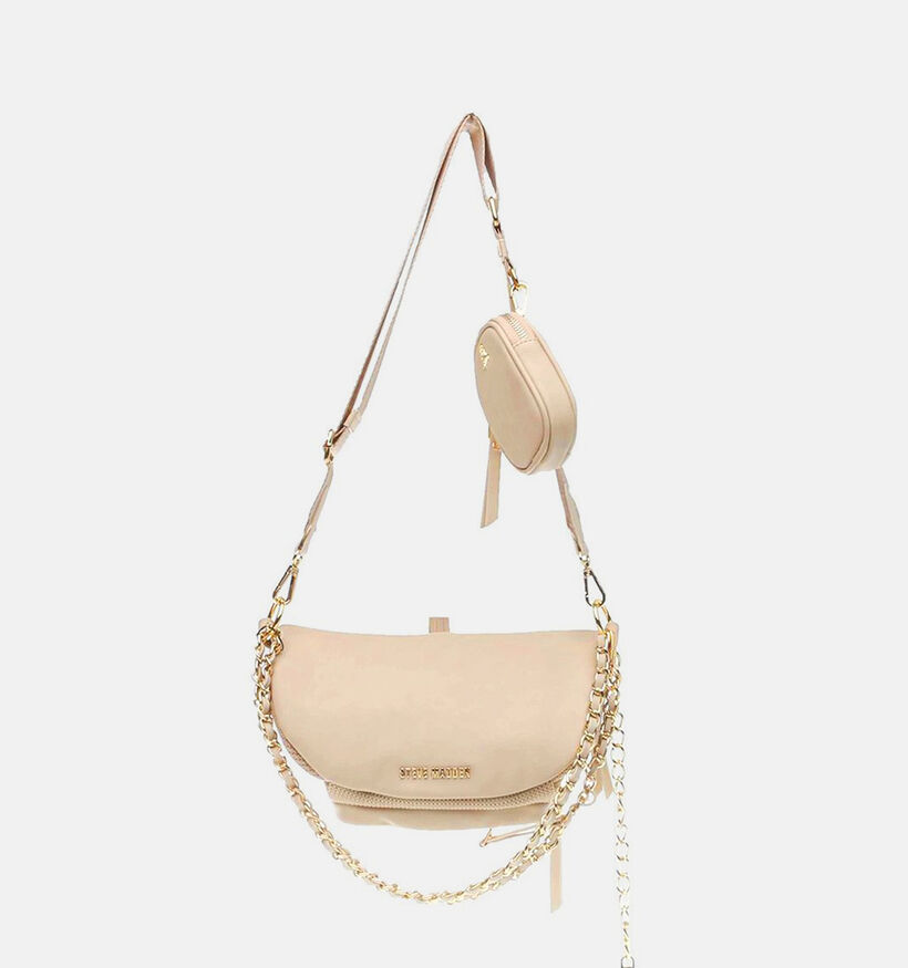 Steve Madden Maxima Beige Crossbodytas voor dames (370259)