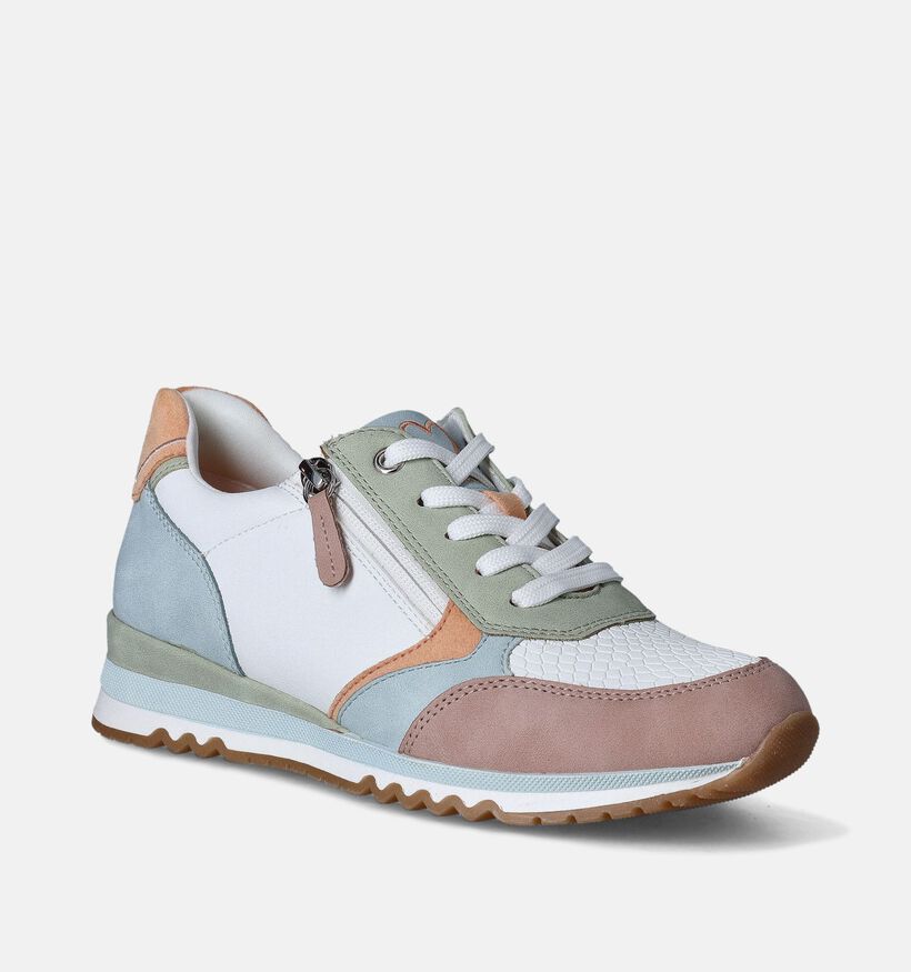Marco Tozzi Baskets casual en Vert pour femmes (352526) - pour semelles orthopédiques