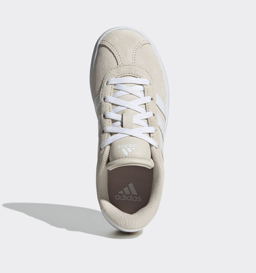 adidas VL Court 3.0 Baskets basses en Gris pour filles, garçons (357441) - pour semelles orthopédiques