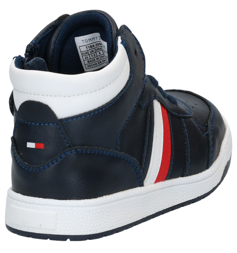 Tommy Hilfiger Chaussures hautes en Bleu foncé en simili cuir (279917)