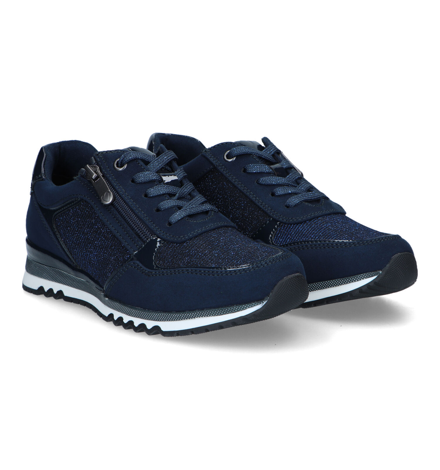 Marco Tozzi Blauwe Sneakers Dames Sneakers Online op TORFS.BE