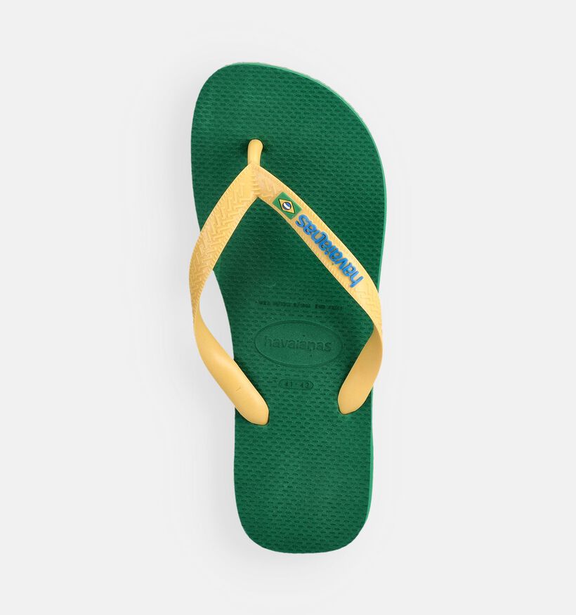 Havaianas Brasil Groene Teenslippers voor heren (373003)