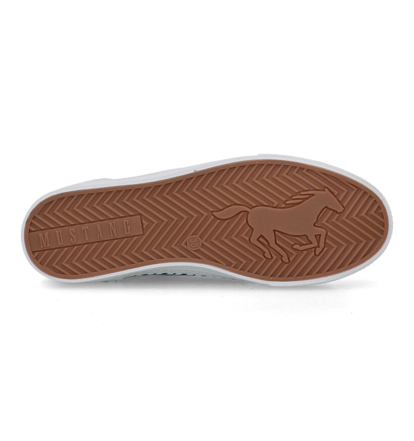 Mustang Slip-ons en Bleu pour femmes (320438)