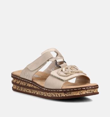 Rieker Slippers Beige
