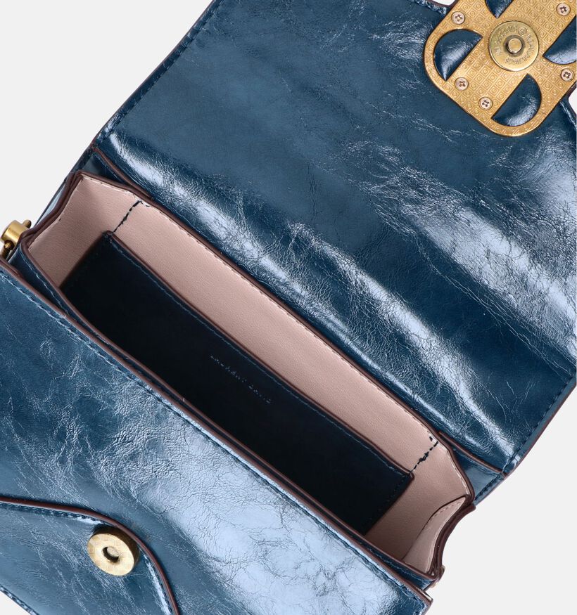 Laurent David Grace Blauwe Handtas met riem voor dames (349756)