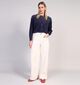 Orfeo Scarlett Pantalon classique en Écru pour femmes (364353)