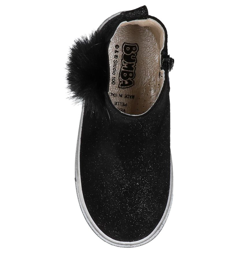 Bumba Chaussures hautes en Noir en daim (224105)