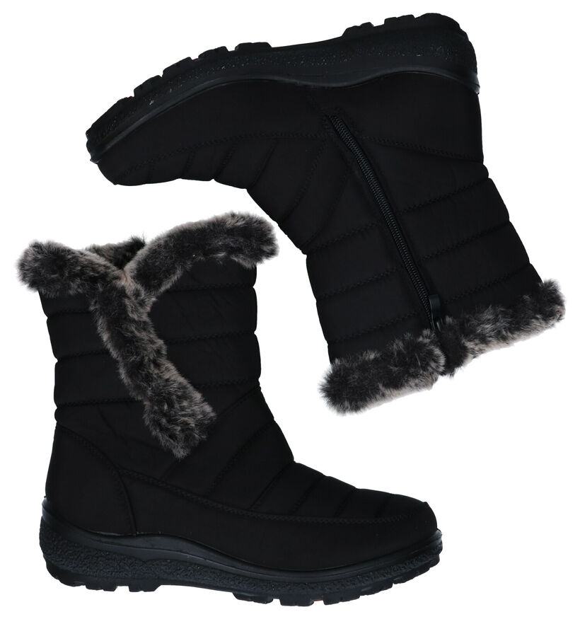 Soft Comfort Zwarte Winterboots voor dames (343979)