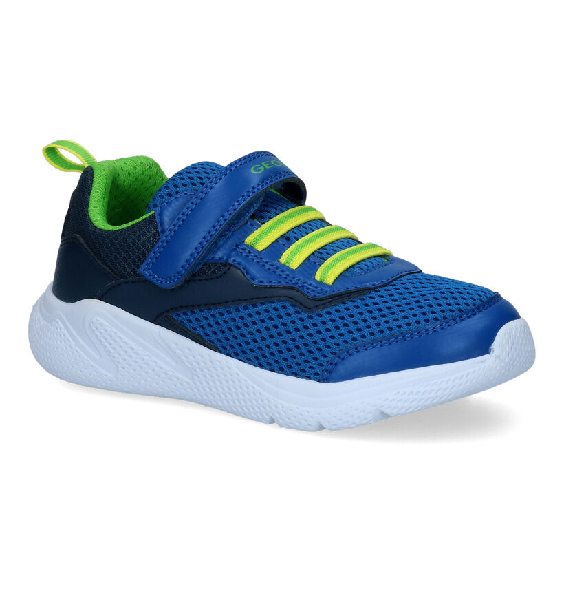 Geox Sprintye Blauwe Sneakers voor jongens (302610) - geschikt voor steunzolen