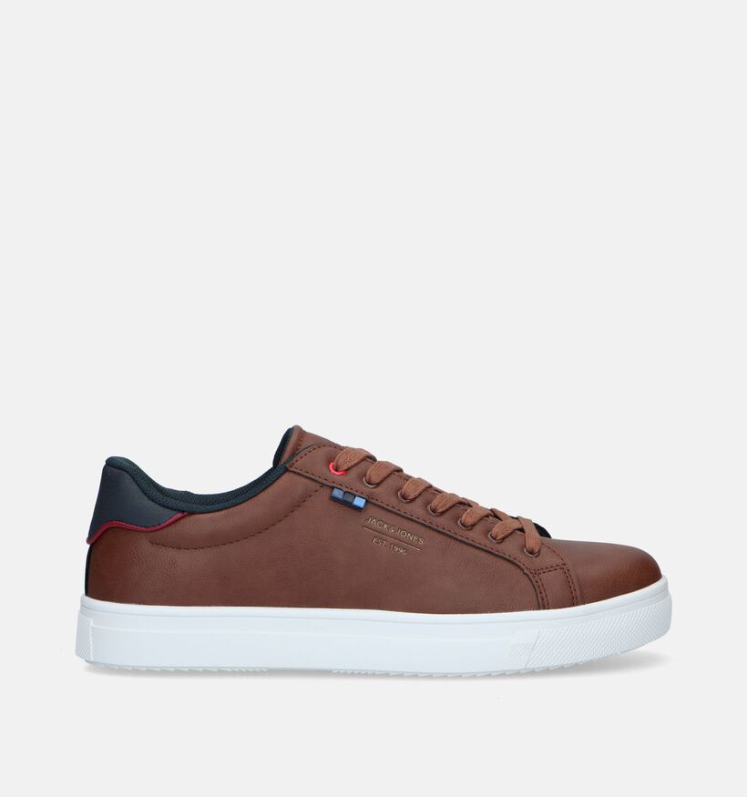 Jack & Jones Bale PU Cognac Veterschoenen voor heren (337926) - geschikt voor steunzolen