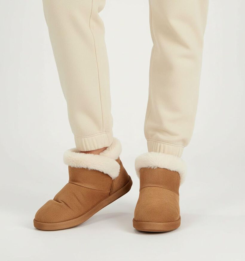 Torfs Home Hoge Cognac Pantoffels voor dames (364840)