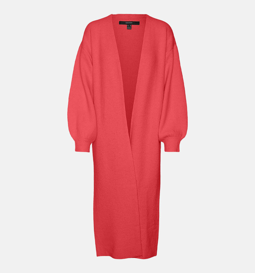 Vero Moda Philine Open Long Cardigan en Bleu pour femmes (335349)