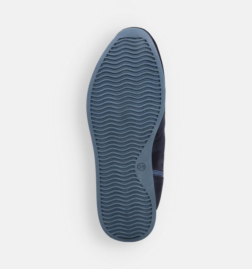 Softwaves Chaussures sans Lacets en Bleu pour femmes (364905) - pour semelles orthopédiques