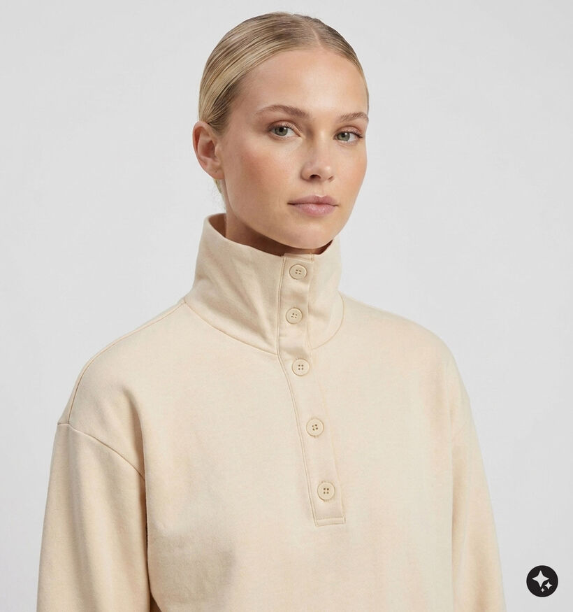 Desires Rosina Sweatshirt en Beige pour femmes (376874)