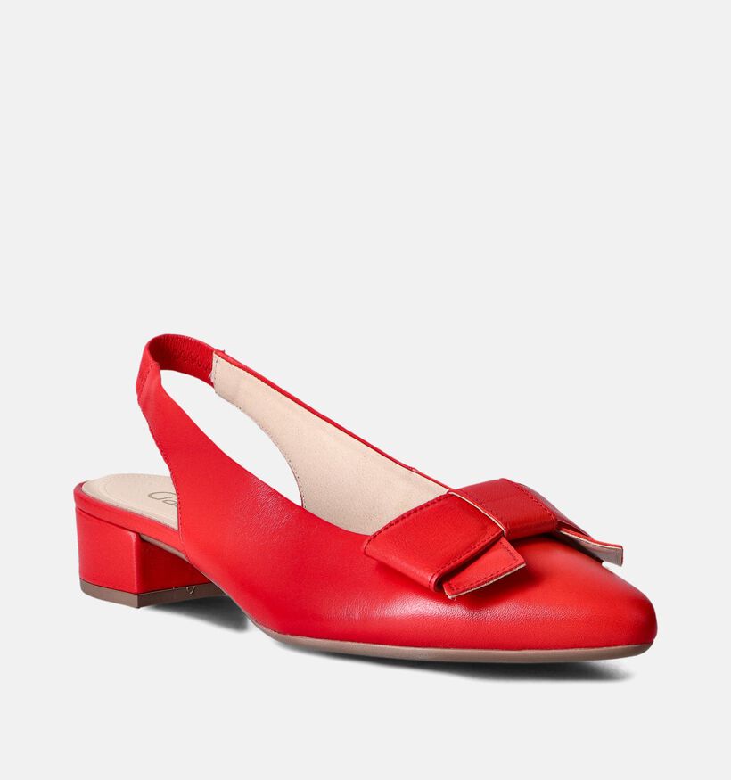 Gabor Rode Slingback pumps voor dames (355100)