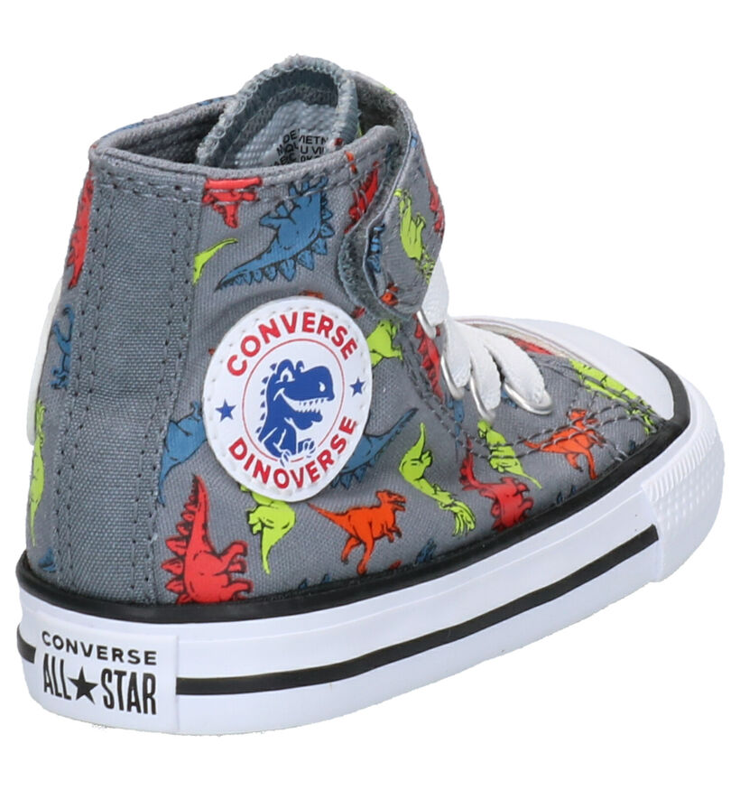 Converse Chuck Taylor All Star High Sneakers Zwart in stof (266011)