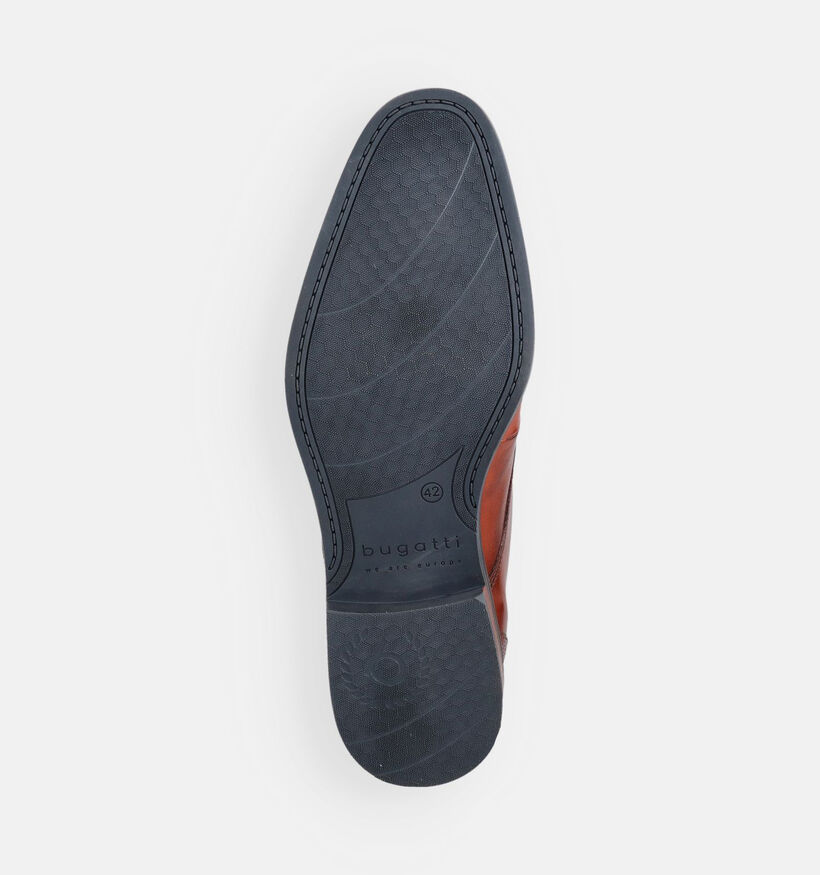 Bugatti Chaussures classiques en Cognac pour hommes (375980)