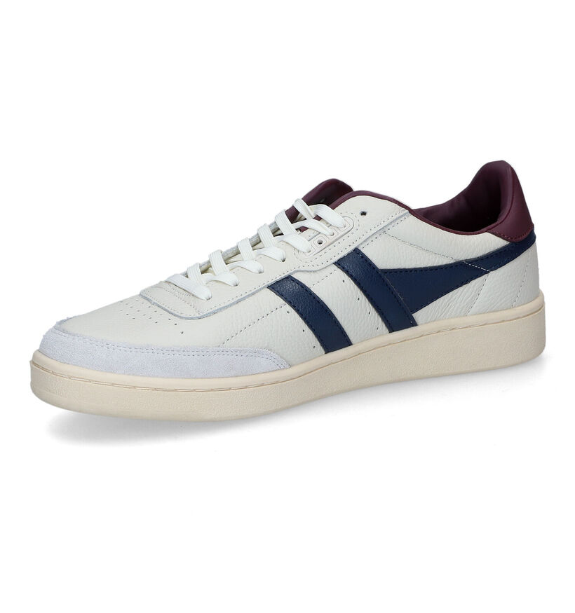 Gola Contact Ecru Sneakers voor heren (325100) - geschikt voor steunzolen