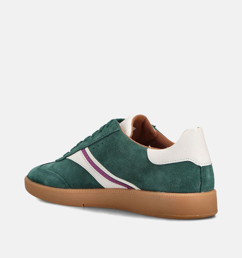 Geox Meleda Groene Sneakers voor dames (360139) - geschikt voor steunzolen