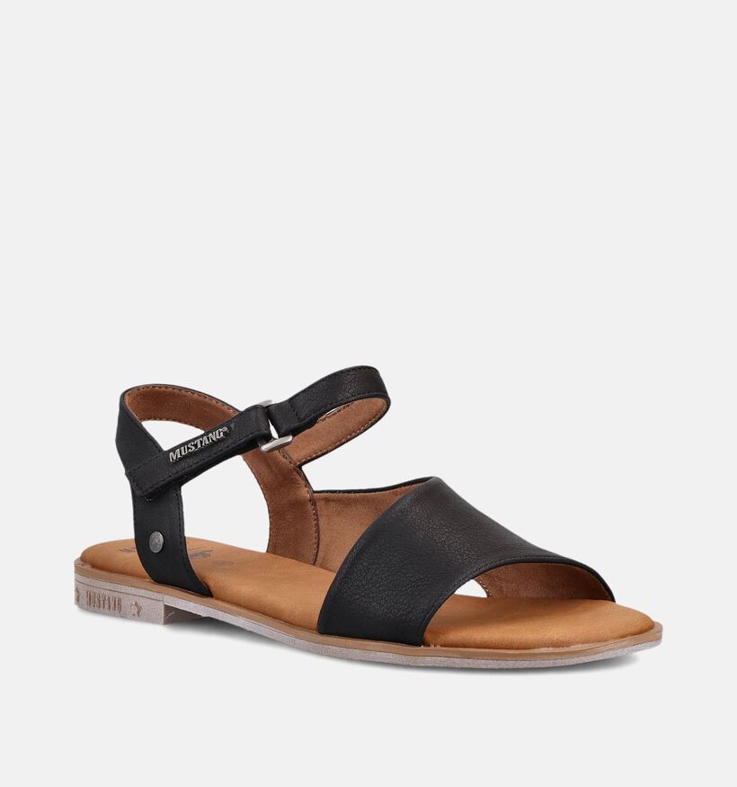 Mustang Zwarte Sandalen voor dames (372122)