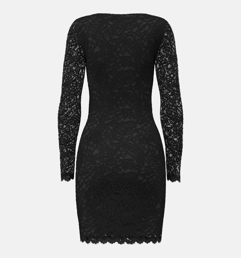 Guess Zwarte Korte Jurk met Kant voor dames (381033)