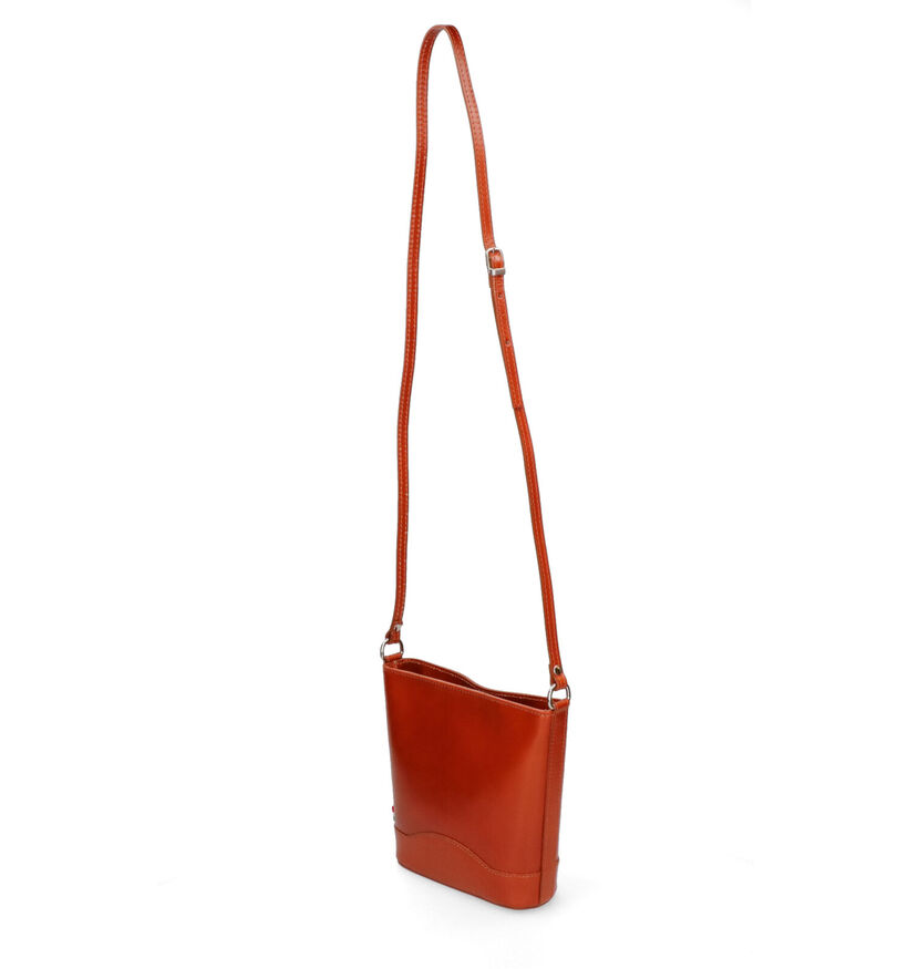 Time Mode VIT Cognac Crossbody Tas in leer (311068)