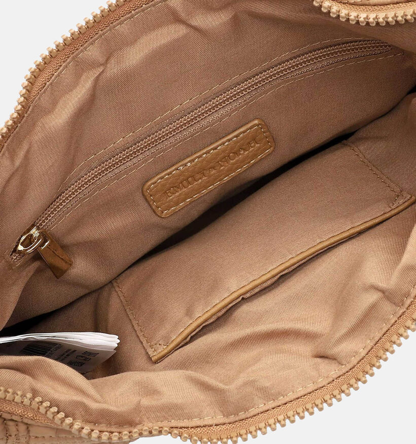 Emily & Noah Beige Schoudertas voor dames (363454)