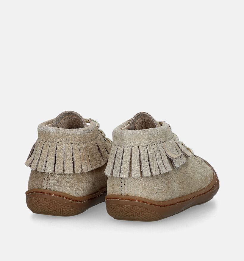 Naturino July Beige Babyschoenen voor meisjes (334792) - geschikt voor steunzolen