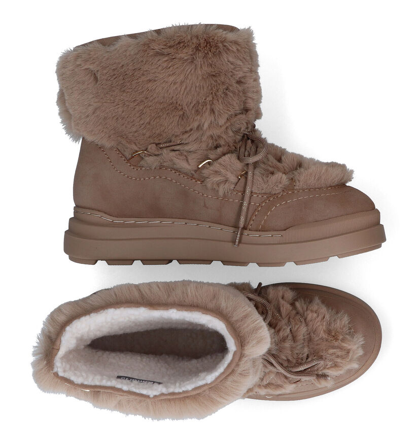 Tamaris Bottes de neige en Naturel pour femmes (317352)