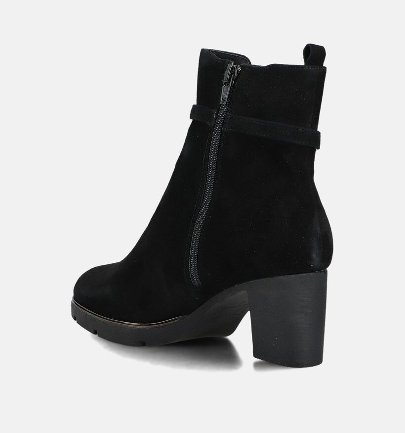 Nathan-Baume Bottines à talons en Noir pour femmes (363624) - pour semelles orthopédiques