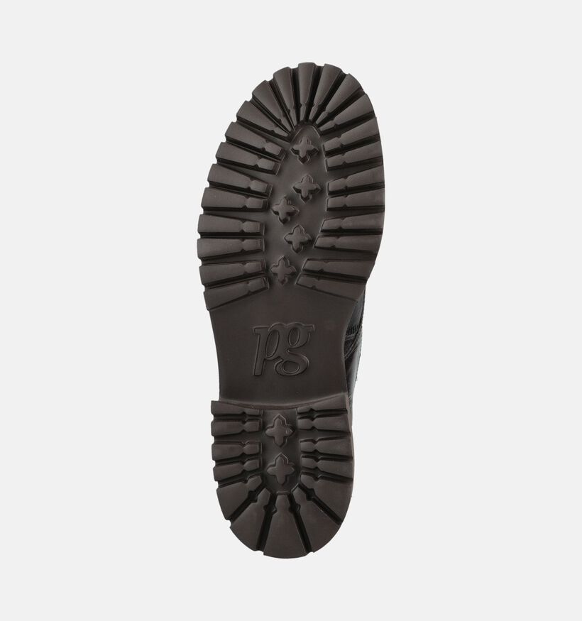 Paul Green Donkerbruine Loafers voor dames (379780)