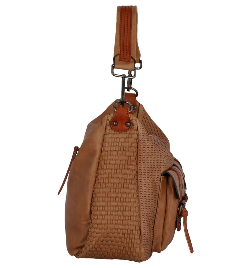 Xti Sac à bandoulière en Cognac en simili cuir (275616)