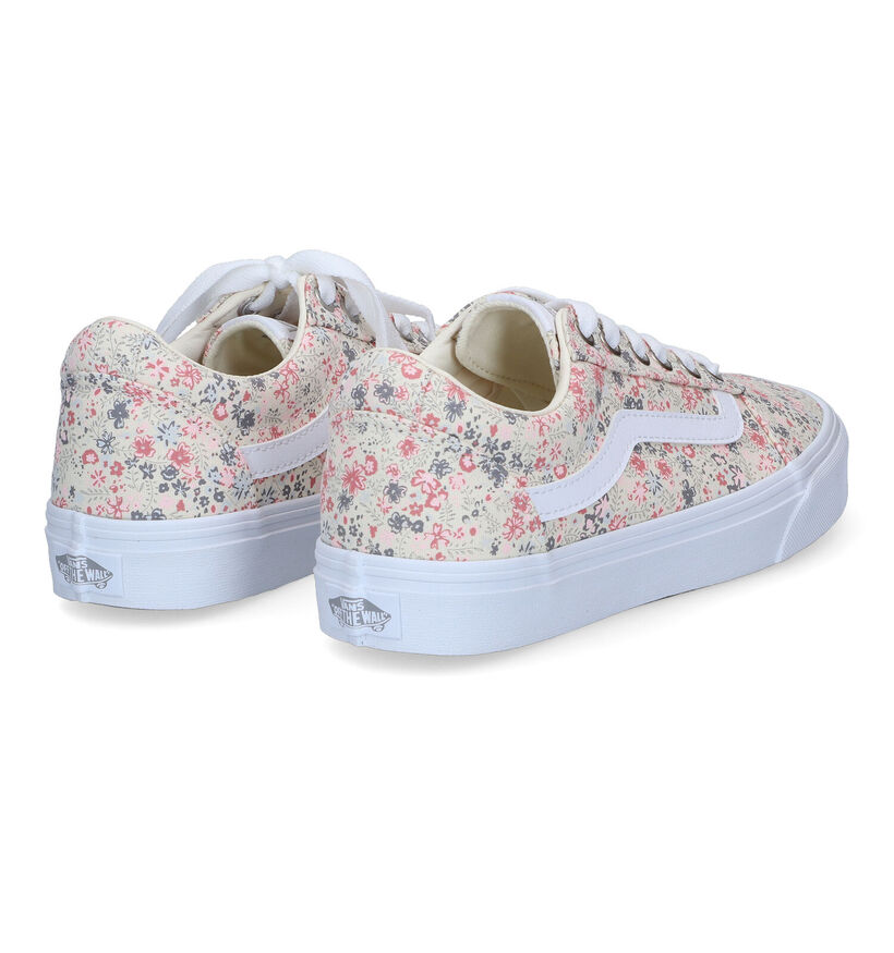 Vans Ward Baskets de skate en Rose pour femmes (327993)
