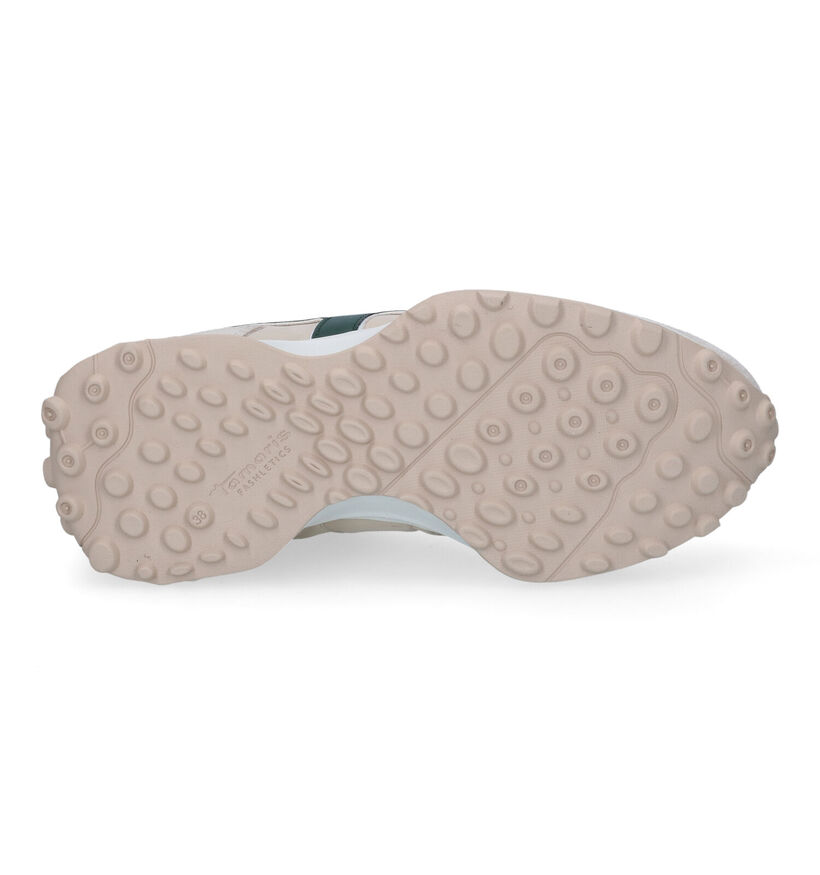 Tamaris Beige Sneakers voor dames (307546) - geschikt voor steunzolen