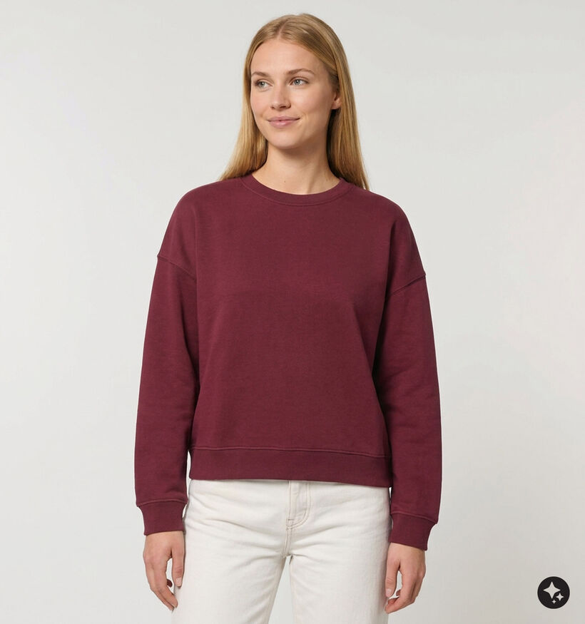 The Shirt Project Bordeaux Sweater voor dames (381882)