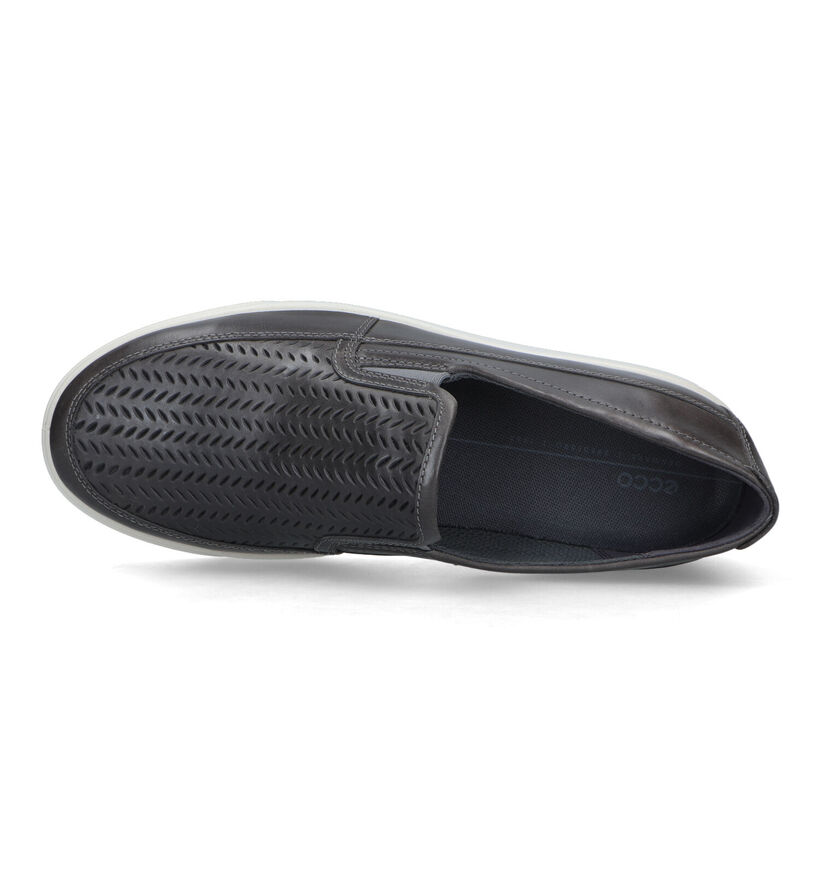 ECCO Street Lite M Chaussures à enfiler en Cognac pour hommes (321461) - pour semelles orthopédiques