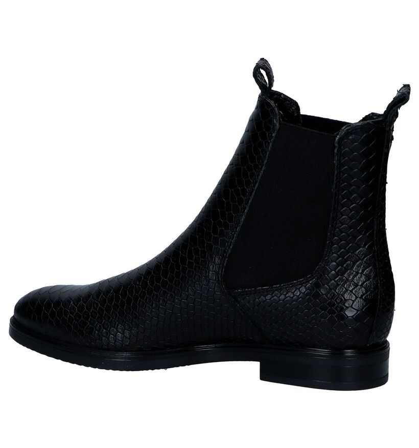 Hampton Bays Chelsea Boots en Noir en cuir (295771)