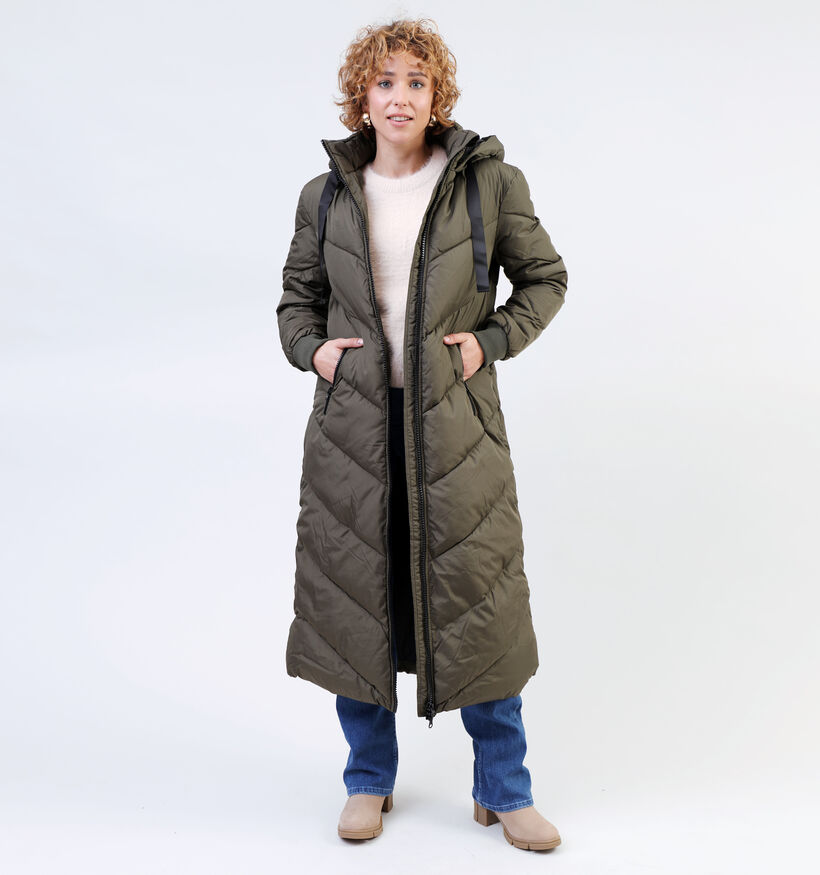 JDY Skylar Veste d'hiver en Vert pour femmes (331915)