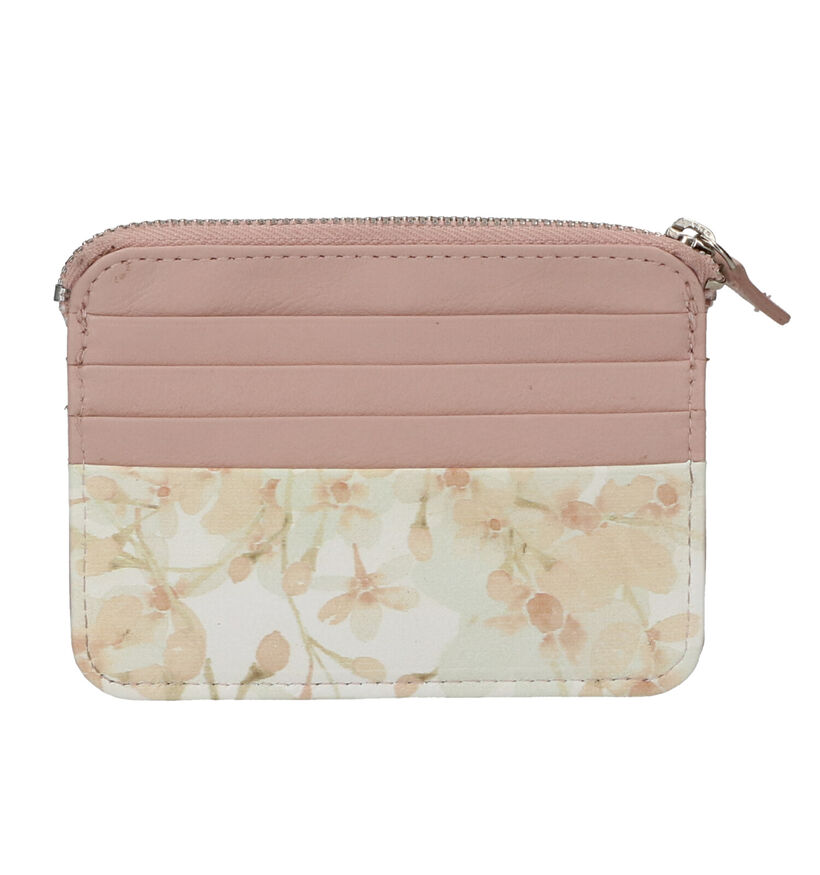 Abbacino Porte-cartes en Rose en cuir (274321)