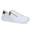 Remonte Witte Sneakers voor dames (320251) - geschikt voor steunzolen