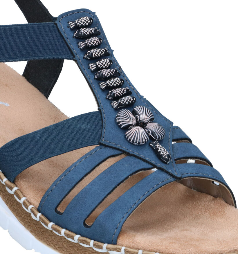 Rieker Blauwe Sandalen voor dames (323673)