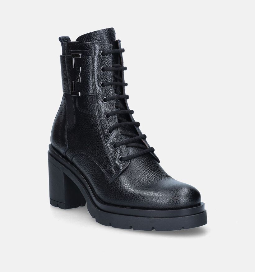 NeroGiardini Bottines avec lacets en Noir pour femmes (347561)