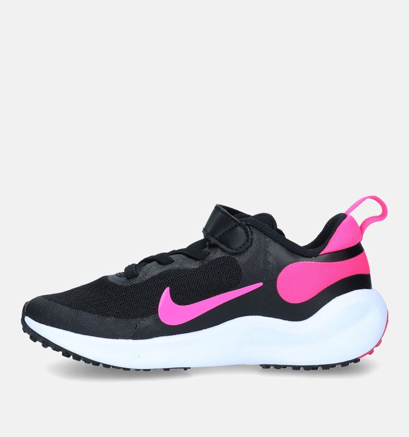 Nike Revolution 7 PSV Baskets en Noir pour filles (332197)
