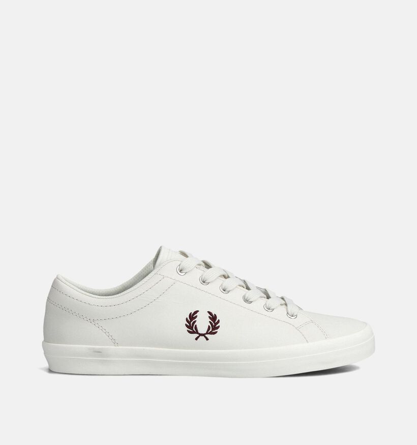 Fred Perry Baseline Chaussures à lacets en Blanc pour hommes (362928)