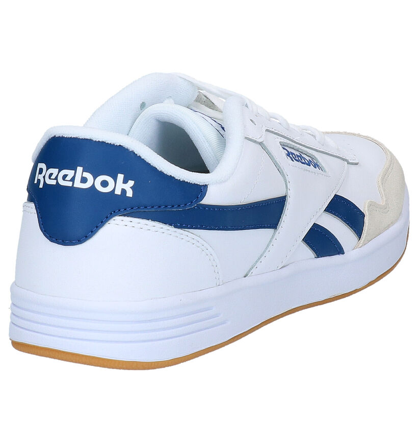 Reebok Royal Techqu Baskets en Blanc en cuir (312085)